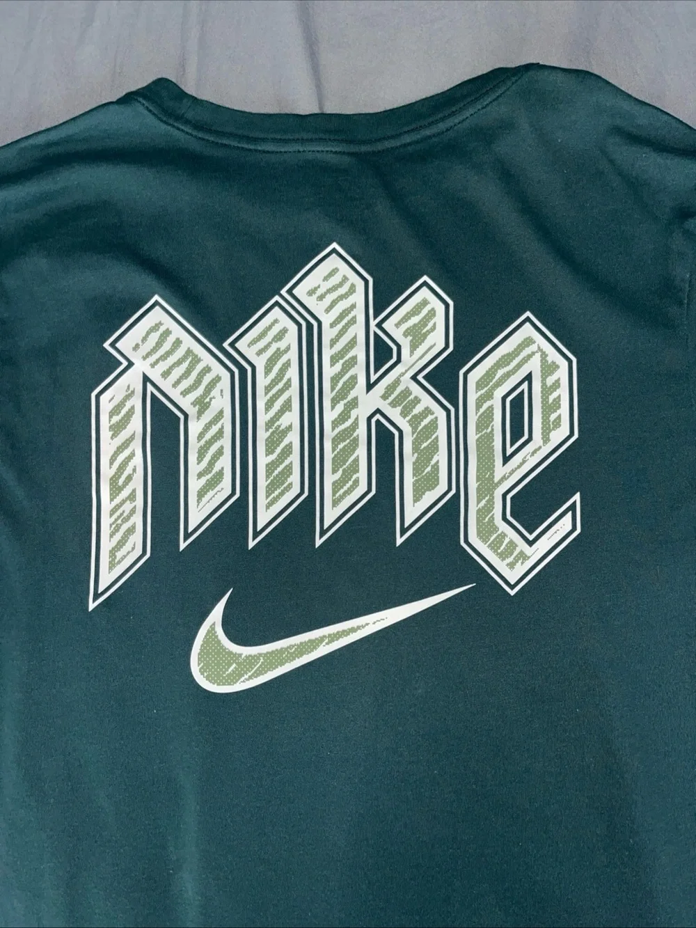 Nike Men's Running Division Short Sleeve Tee - Dark Green